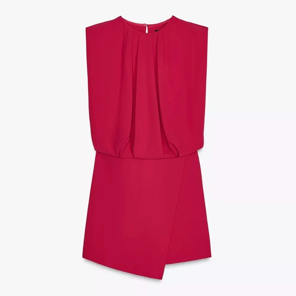 New ZARA Sleeveless Short Jumpsuit